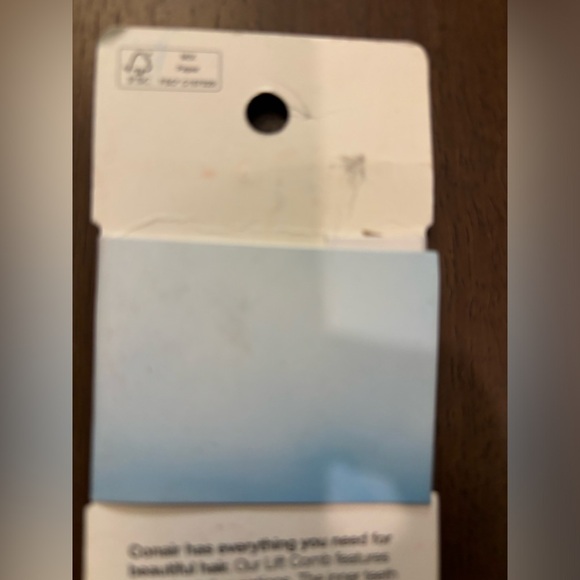 New Conair Black Plastic Lift‎ and Style Comb Lift and Tease Made in China - Picture 4 of 5